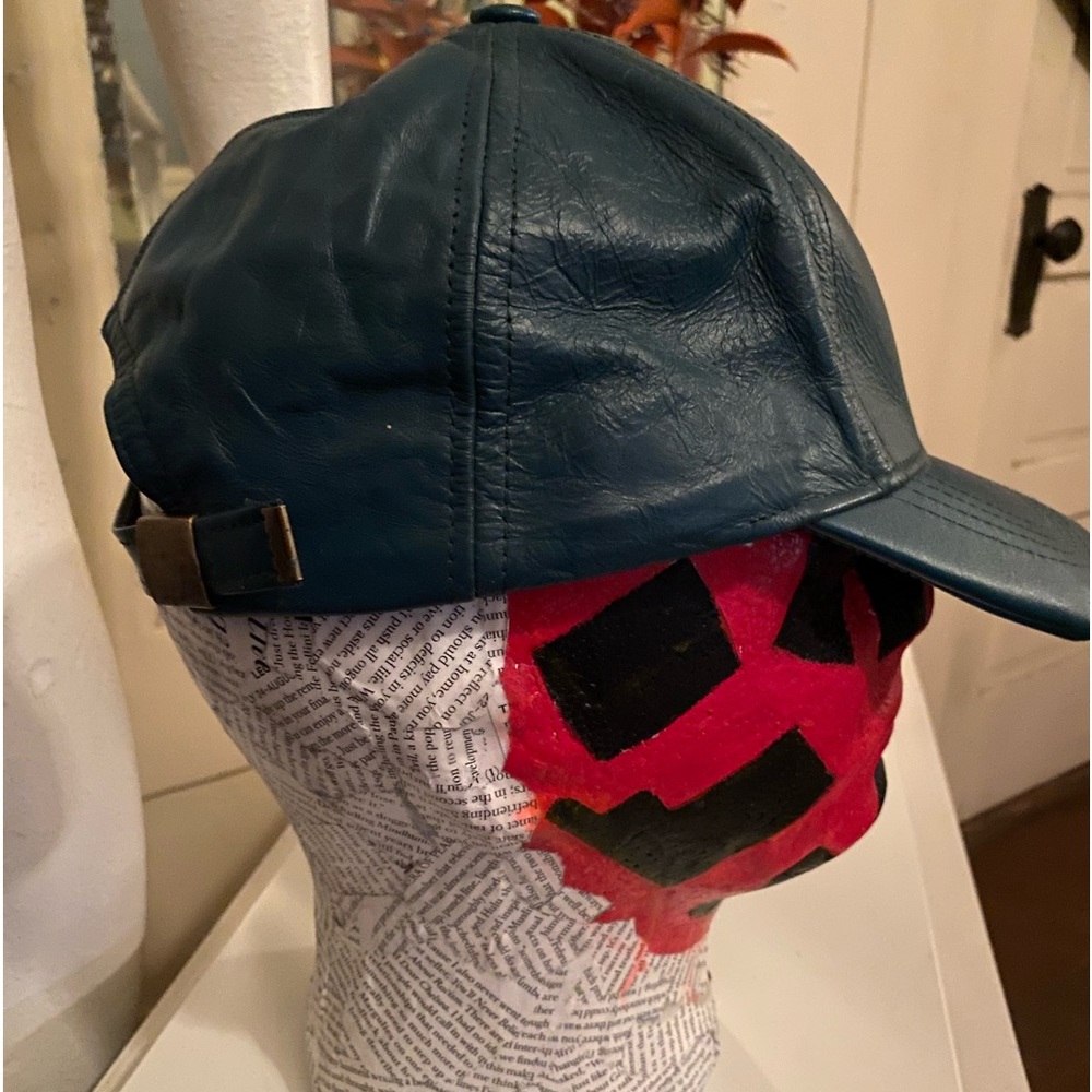 Vintage leather cap